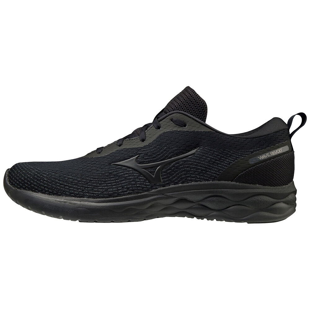 Scarpe Running Mizuno Wave Revolt Uomo - Nere - 03582-EMXI